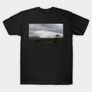 View of Old Man of Storr from Penifiler, Skye, Scotland T-Shirt